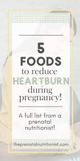 reduce heartburn during pregnancy