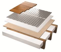 laying engineered wood flooring on