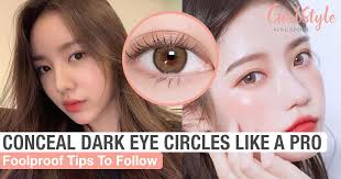 how to conceal dark eye circles