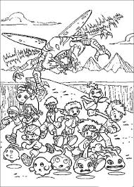 It's posted at manga category. Coloring Pages Digimon 25