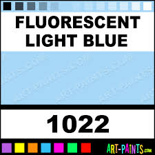 Fluorescent Light Blue Marker Fabric Textile Paints 1022