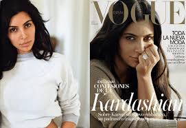 kim kardashian goes sans makeup for