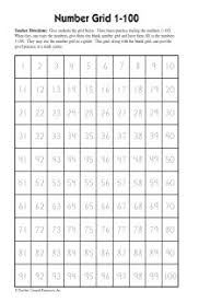 1 100 Number Tracing Chart 100 Chart Printable Numbers 1
