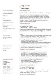 10 best skills to include on a resume (with examples) february 17, 2021. C Developer Cv Sample Resume Cv Writing Job Application C