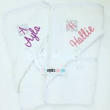 Design a beautifully unique personalised baby towels, uk made, and wrap up your bundle of joy to keep them dry and warm. Personalised Baby Hooded Bath Towel Girl Gift Newborn Name Letter Monogram 15 99 Picclick Uk
