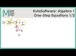 one step equation worksheets kuta jobs