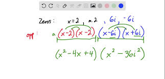 Solved Form A Polynomial F X With