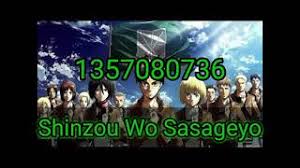 / the id number can be seen at the url on a user or. Roblox Id Song Shinzou Wo Sasageyo Angpao Ctv Youtube
