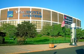 The 76ers were running in transition monday when the fan was tackled by a security guard. Spectrum Arena Wikipedia
