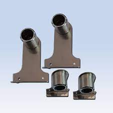 Heavy Stainless Steel Side Brackets For