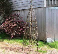 Rustic Garden Obelisks