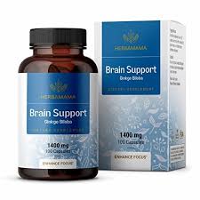 Herbamama Brain Supplement - Nootropic Supplement To Support Cognitive  Function, Memory, Mental Focus, Energy - Natural, Non-Gmo, Vegan Formula -  Gin - Imported Products from USA - iBhejo
