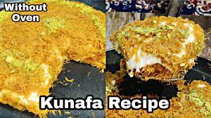 famous arabian dessert kunafa