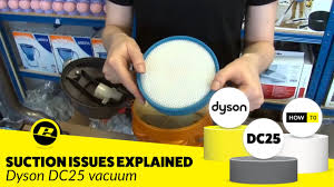 loss of suction dyson dc25 espares