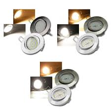 led recessed spotlight flat pivotable