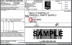 An address label, tracking label, and shipping record combined into one form. Labels Using Non Roman Characters Shipstation Help U S