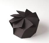 gift box with flower shaped origami