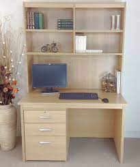 Models with power strips, cpu holders and keyboard trays from hertz furniture. Home Office Desk With Drawers Filing Cabinet And Hutch Margolis Office Interiors