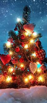 Christmas tree, decoration, lights ...
