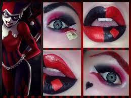 batman harley quin inspired makeup