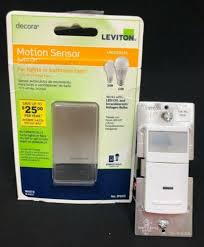 Leviton Decora Ips02 1lw Motion Sensor