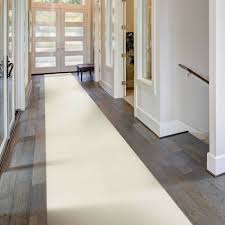 plain cream hallway carpet runners runrug