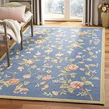 Wool Blend French Rectangle Area Rugs