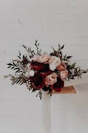 burgundy bouquets