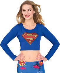 Supergirl crop top