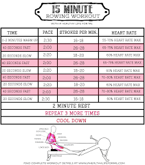 15 minute rowing workout a healthy