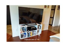 slim modern tv stand expand furniture
