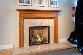 Marble Mantel Fireplace Installation