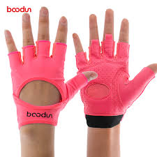 Boodun Sports Female Gym Weight Lifting Gloves Women Body Building Leather Fitness Yoga Gloves Mitten Girls Pu Lycra Breathable Fitness Gloves Aliexpress