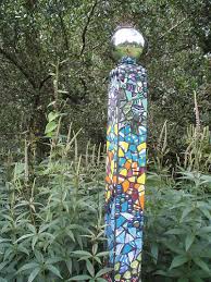 Pillar In The Garden Make Mine Mosaic
