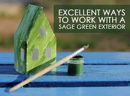 sage green exterior