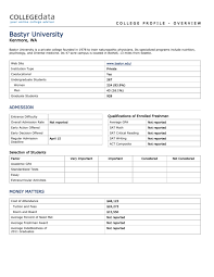 bastyr university college profile print