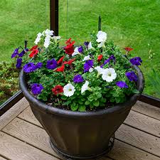How To Create Planters With Red White