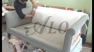 diy how to reupholster a couch with