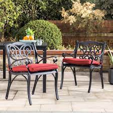 Cast Aluminium Outdoor Dining Chairs