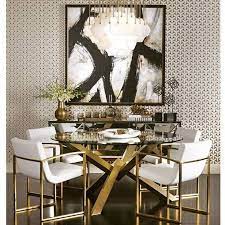 gold dining room