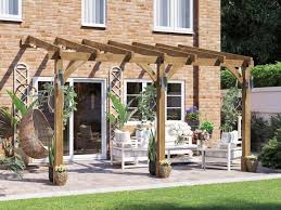 Leviathan Lean To Pergola W4m X D3m