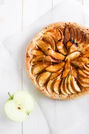 easy vegan french apple tart