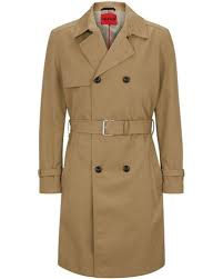 Hugo Trench Coats For Men