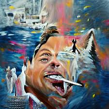 The Wolf Of Wall Street Ai Acrylic Art