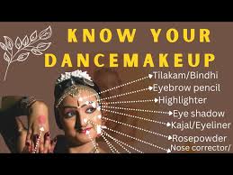 bharatanatyam dance make up tutorial