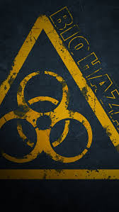 biohazard sign iphone wallpapers free