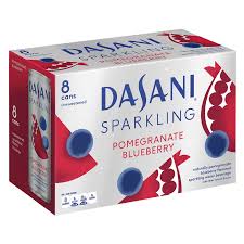 dasani pomegranate blueberry sparkling