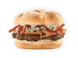blue cheese bacon ribeye burger