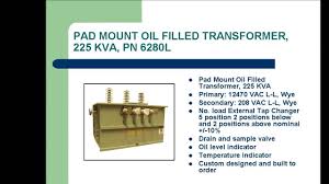 Oil Filled Transformers L C Magnetics