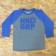 Hkgrp Gray Blue Raglan Shirt